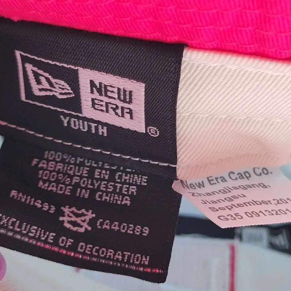 NWT LA Kings New Era Youth Gem Geometric Bucket Hat NHL Multicolor Official